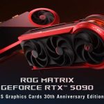 ایسوس از نسخه ویژه ROG Matrix RTX 5090 با توان ۸۰۰ وات رونمایی کرد