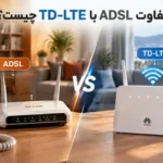 تفاوت ADSL با TD LTE چیست؟ کدام اینترنت برای خانه و کسب‌وکار مناسب‌تر است؟